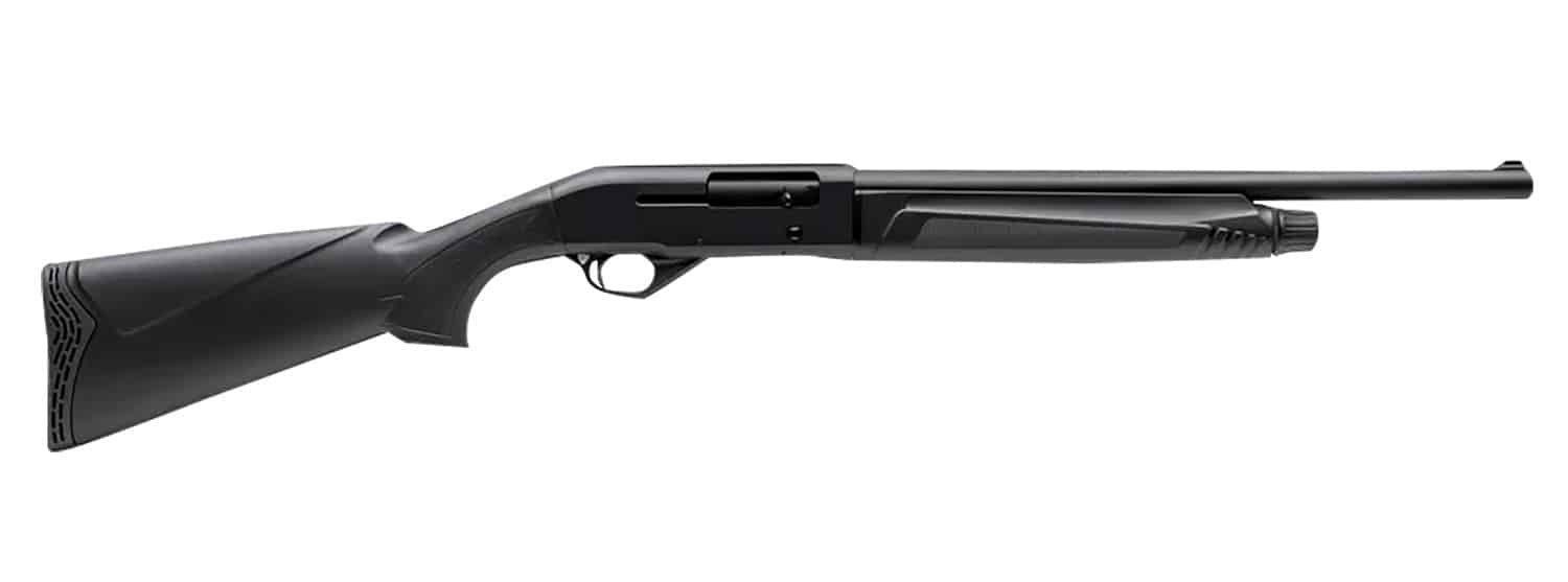 Gforce Arms GF11220B GF1 12 Gauge Semi-Auto 4+1 20" Black Steel Barrel, Black Dovetail Receiver, Fixed Black Synthetic Stock