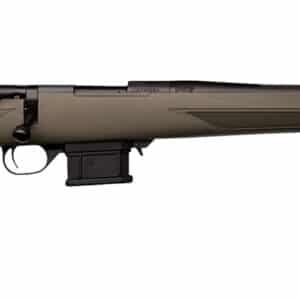 Howa HMA6ARCGYTH 1500 Mini Action Youth 6mm ARC 22" Black Steel Threaded Barrel, Black Drilled & Tapped Steel Receiver, Fixed HTI Green Synthetic Stock