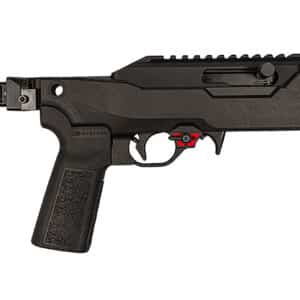Franklin Armory 0230000BLK F22 22 LR 10+1 8" Black Threaded Barrel, Black Aluminum Receiver w/Picatinny Rail, SB Tactical 1913 Brace
