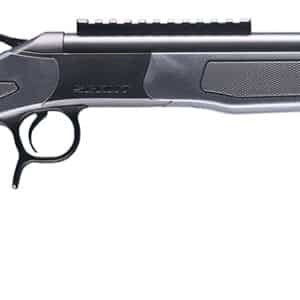 CVA CR4437 Scout  308 Win 1rd 20" Blued Threaded Barrel, Blued Picatinny Rail Receiver, Stealth Gray Fixed Synthetic Stock