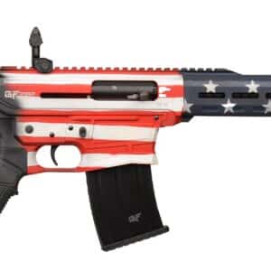 Gforce Arms GF2512USA GF25 USA 12 Gauge Semi-Auto 3" 5+1 20" Flat Dark Earth Cerakote Threaded Barrel, USA Receiver, Black Adjustable Synthetic Stock w/Black Rubber Grip