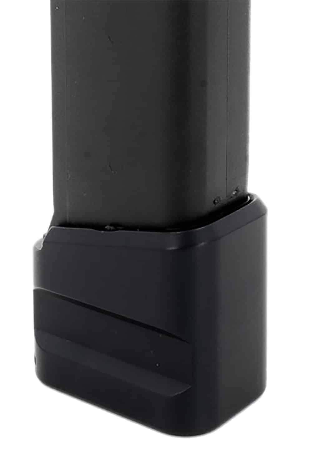 Cross Armory CRG+5MEG19BK Magazine Extension Fits Glock 19 Gen 1-5 5rd Black Aluminum