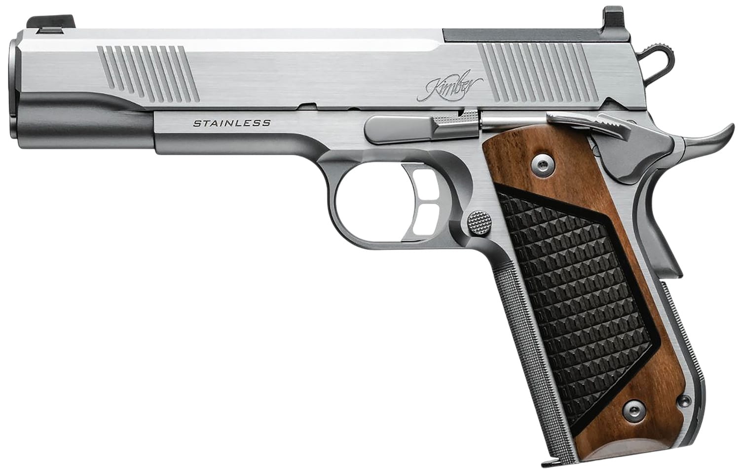 Kimber Mfg, Inc 3200401 Stainless II 9mm Luger 9+1 Optic Ready/Serrated Slide
