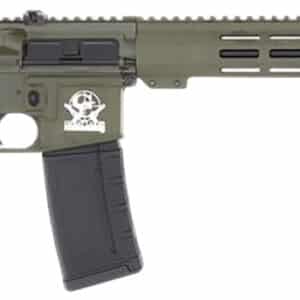 Great Lakes Firearms GL15223ODG AR-15 223 Wylde 30+1 16" Black Nitride Threaded Barrel, OD Green Cerakote Aluminum Receiver w/Picatinny Rail, M-LOK Handguard, Black Polymer Stock, Mil-Spec Grip