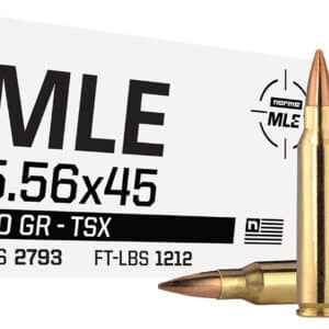 Norma Ammunition 601704041  Bondstrike 5.56mm 70gr 20 Per Box/10 Case