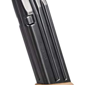 Mec-Gar MGG172005A Glock 17 20rd Extended 9mm Luger, Black Carbon Steel w/Flat Dark Earth Floorplate