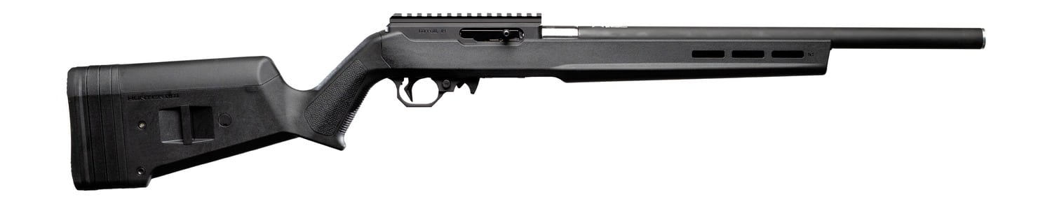 Angstadt Arms AAVV22SM0R Vanquish Superlite 22 LR 10+1 18.50" Black Match Grade Ported Barrel, Black Hardcoat Anodize Aluminum Receiver w/Picatinny Rail, Black Magpul X-22 Hunter Synthetic Stock
