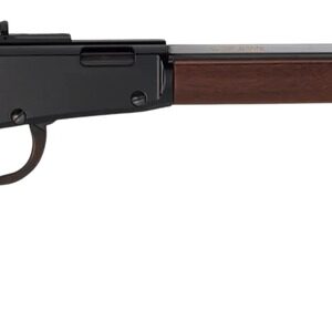 Henry H001TR22M Frontier Carbine 22 WMR 10+1 16.50" Blued Octagon Barrel, Black Aluminum Grooved Receiver, American Walnut Straight Grip Stock