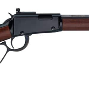 Henry H001TRP22M Tracker Carbine 22 WMR 10+1 16.50" Blued Octagon Barrel, Black Aluminum Grooved Receiver, American Walnut Straight Grip Stock