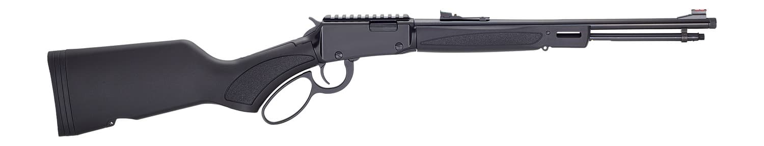 Henry H001XR22M X Model 22 WMR 10+1 16.50" Blued Threaded Barrel, Blued Aluminum Receiver w/Picatinny Rail, Black Fixed w/Pistol Grip Synthetic Stock