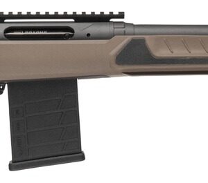 Savage Arms 32673 110 Core Tactical 308 Win 10+1 20" Medium Heavy Fluted Barrel, Arca Rail Forend, Coyote Tan AccuStock w/AccuFit V2 Synthetic Stock, Right Hand