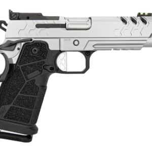 Kimber Mfg, Inc 3500080 2K11 Full Size 9mm Luger 20+1 5" Matte Stainless Steel Compensated Barrel & Lightening Cut/Optic Ready/Serrated Slide, Matte Stainless Steel Frame w/Beavertail & Picatinny Rai