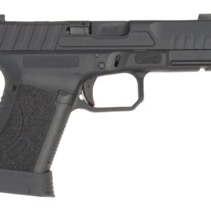 TriStar 85780 Apoc Pro 9mm Luger 15+1 4.50" Black Threaded Barrel, Black Steel Optic Ready/Serrated Slide, Black Polymer Frame w/Picatinny Rail, Interchangeable Backstrap Grip