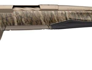 Browning 036147218 X-Bolt 2 Speed SPR Full Size 308 Win 4+1 18" Smoked Bronze Cerakote Fluted Threaded Barrel, Smoked Bronze Cerakote Steel Drilled & Tapped Receiver, Mossy Oak Bottomland Adj Vari-Tec