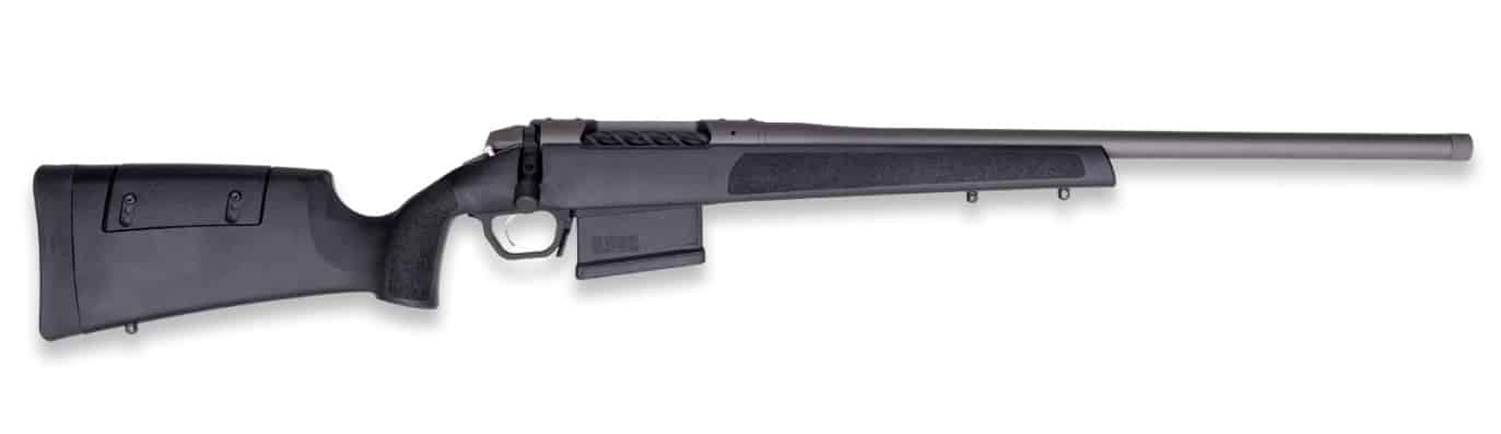 Weatherby 3WR0425RWR0T 307 Range SF 25 WBY RPM 5+1 20" Tungsten Cerakote Heavy Threaded Barrel, Tungsten Cerakote Steel Drilled & Tapped Receiver, Black Adj Cheek Piece & LOP Synthetic Stock, Right Ha