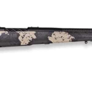 Weatherby MGS01N25RWR4B Mark V Backcountry Guide 25 WBY RPM 3+1 22" +2" Carbon Fiber BSF Threaded Barrel, Graphite Black Cerakote Steel Drilled & Tapped Receiver, Black w/Olive Green & Backpack Accent