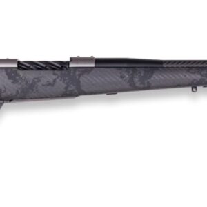 Weatherby MGT01N25RWR4B Mark V Backcountry Guide TI 25 WBY RPM 4+1 22" +2 Black Fluted Threaded Barrel, Titanium Drilled & Tapped Receiver, Exposed Carbon w/Carbide Black Accents Fixed Peak 44 Blackto