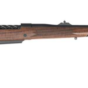 Weatherby MFT01N416WR6B Mark V Frontier Full Size 416 WBY Mag 3+1 24" + 2" Graphite Black Cerakote Threaded Barrel, Graphite Black Cerakote Steel Drilled & Tapped Receiver, Oiled Walnut Monte Carlo St