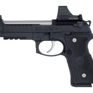 Langdon Tactical Tech 92E2TJRRBS Beretta 92 Elite Full Size 9mm Luger 18+1 4.70" Stainless Barrel, Inox Stainless Steel Optic Ready/Serrated Slide, Black Anodized Aluminum Frame w/Picatinny Rail, Tex
