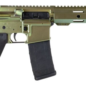 Shark Coast Tactical SCC07138CAI-P Caiman 5.56 NATO 30+1 10.50" Black Nitride Threaded Barrel, Aluminum Receiver w/Picatinny Rail, M-LOK Handguard, Polymer SB Tactical SBA3 Brace, Magpul MOE Grip, Rig