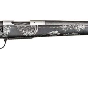 Christensen Arms 801-060077-00 Ridgeline FFT 25 Creedmoor 4+1 20" Carbon Fiber Threaded Barrel, Stainless Steel Drilled & Tapped Receiver, Carbon w/Gray Accents Fixed Carbon Fiber Stock