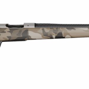 Christensen Arms 801-060079-00 Ridgeline FFT 25 Creedmoor 4+1 20" Carbon Fiber Threaded Barrel, Burnt Bronze Cerakote Steel Drilled & Tapped Receiver, Barren Dune Camo Fixed Carbon Fiber Stock