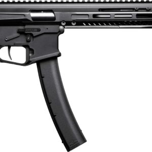 Patriot Ordnance Factory 02542 Phoenix 9mm Luger 35+1 8.50" 8" Black Threaded Barrel, Black Anodized Aluminum Receiver w/Picatinny Rail, M-LOK Handguard MFT Grip, Rear Picatinny Rail, Ambidextrous