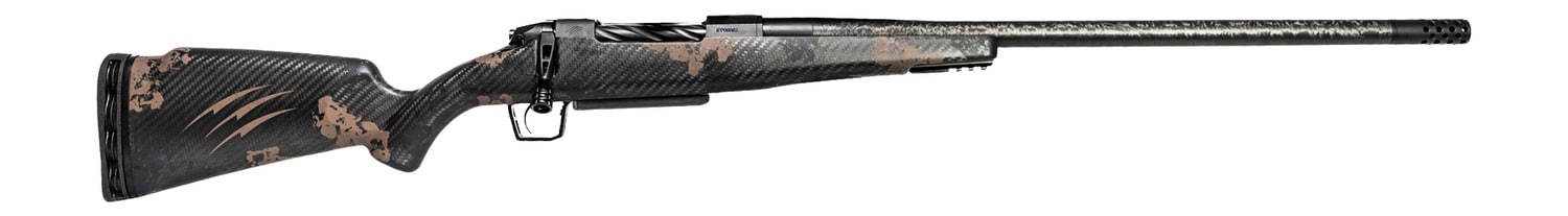 Fierce Firearms ROGSCX22CM22BT Carbon Rogue XP 22 Creedmoor 3+1 22" Carbon Fiber Match Grade Threaded Barrel, Black Cerakote Steel Drilled & Tapped Receiver, BiPod Rail Forend, Trophy Camo Fixed Carbo