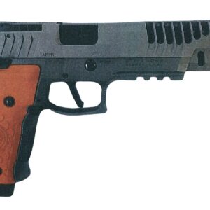 Steyr Arms ATC6ROCK ATC Rock 9mm Luger 20+1 6" Black Barrel, Black Steel Lightening Cut/Optic Cut/Serrated Slide, Black Stainless Steel Frame w/Beavertail & Picatinny Rail