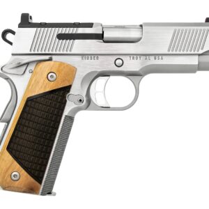 Kimber Mfg, Inc 3500405 Next Generation Pro 9mm Luger 9+1 4" Stainless Crowned Bull Barrel, Matte Stainless Steel Optic Ready/Serrated Slide, Matte Stainless Steel Frame w/Beavertail, Black Walnut w/G
