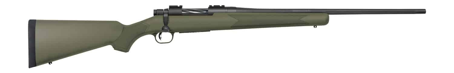 Mossberg 28079 Patriot 6.5 Creedmoor 5+1 Matte Blued Fluted Barrel, OD Green Synthetic Stock