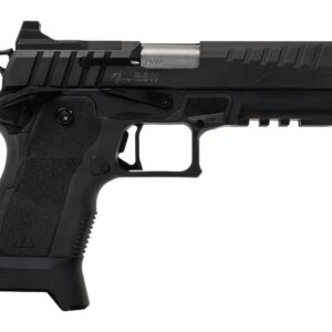 Oa Defense 2311 Full Size 9mm Luger 17+1 5" Stainless Barrel, Black Steel Optic Ready/Serrated Slide, Black Aluminum Frame w/Picatinny Rail, Black Polymer Grip, Ambidextrous