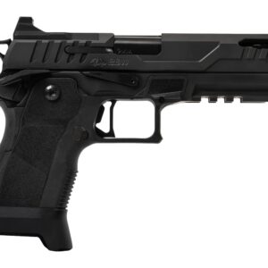 Oa Defense 2311 Pro Full Size 9mm Luger 21+1 5" Black DLC Ported Barrel, Black Steel Optic Ready/Serrated Slide, Black Aluminum Frame w/Picatinny Rail, Black Polymer Grip, Ambidextrous