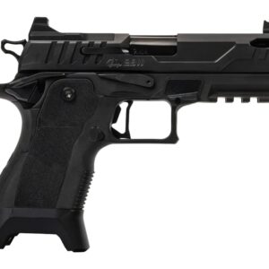 Oa Defense 2311 Pro w/Plus Kit Compact Frame 9mm Luger 17+1 4.25" Black DLC Black Steel Optic Ready/Serrated Slide, Black Aluminum Frame w/Picatinny Rail, Black Polymer Grip, Ambidextrous