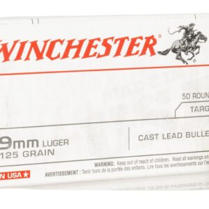 WIN USA9MM125 9MM USA TARGET CLB 125GR 50/10