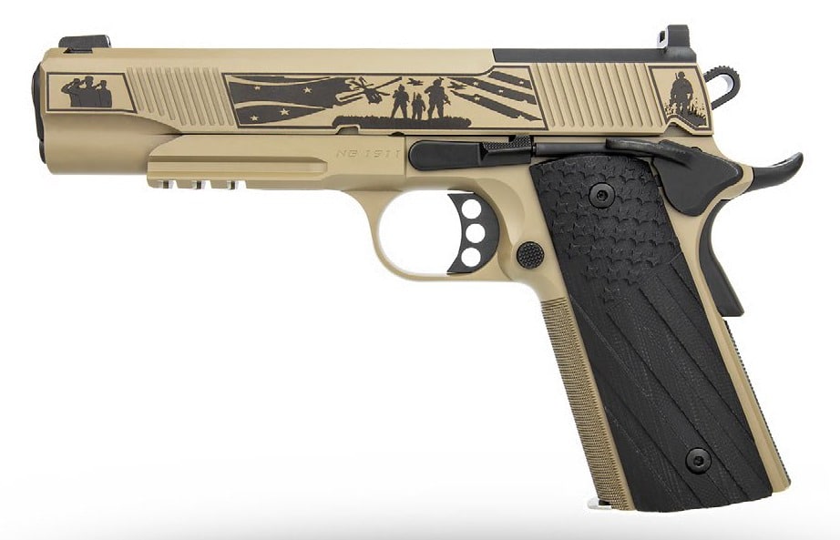 Kimber Mfg, Inc 3700897 Next Gen 45 ACP 7+1 5" Stainless Deep Crown Barrel, Stainless Stainless Steel Engraved/Optic Ready/Serrated Slide, Satin Stainless Steel Frame w/Beavertail, Black Walnut w/G10
