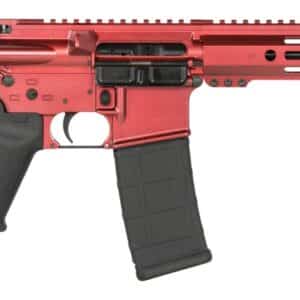 Shark Coast Tactical SCC07121BLZ-P Blaze 5.56 NATO 30+1 10.50" Black Nitride Threaded Barrel, Aluminum Receiver w/Picatinny Rail, M-LOK Handguard, Polymer SB Tactical SBA3 Brace, Polymer Grip