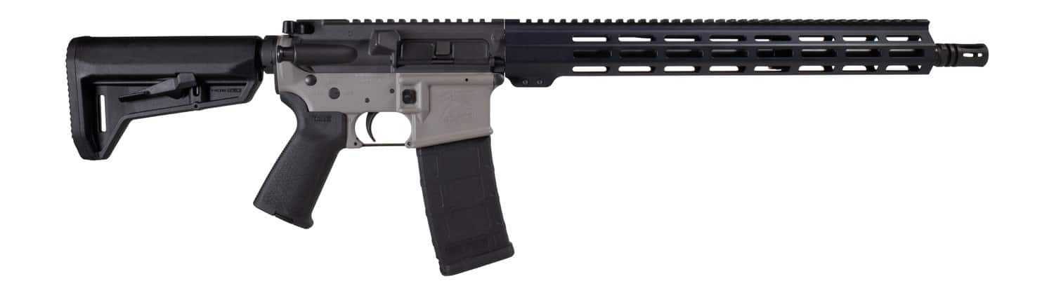 Shark Coast Tactical 300-039-1000-00 Maxim 5.56 NATO 30+1 16" Black Nitride Threaded Barrel, Aluminum Receiver w/Picatinny Rail, M-LOK Handguard, Magpul Collapsible Black Polymer Stock, Magpul MOE Gr