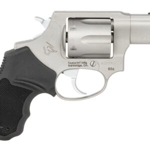 Taurus 2-85629-CK2 856 Small 38 Special +P 6 Shot 2" Matte Stainless Steel Barrel, Cylinder & Frame, Transfer Bar Safety, Exposed Hammer