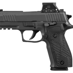 Sig Sauer 226XCA9RXSL10 P226X w/Optic Carry 9mm Luger 10+1 3.80" Bull Barrel w/Target Crown, Matte Black DLC Stainless Steel Serrated w/Optic Slide, Black Anodized Alloy Frame w/Picatinny Rail, Black