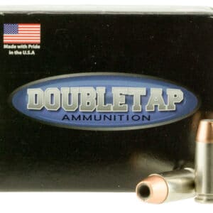 DoubleTap Ammunition 40180CE Home Defense 40S&W 180gr Jacketed Hollow Point 20 Per Box/50 Case