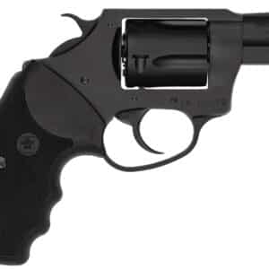 Charter Arms 13820 Undercover Lite Small 38 Special, 5 Shot 2" Black Stainless Steel Barrel & Cylinder, Black Passivate Aluminum Frame w/Black Finger Grooved Rubber Grip, Exposed Hammer