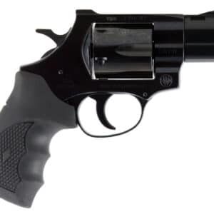 Weihrauch Guns 770130 Windicator 357 Mag 6rd 2" Blued Steel Barrel & Cylinder, Compact Steel Frame w/Exposed Hammer, Ramp Front/Fixed Rear Sights, Finger Grooved Black Rubber Grip