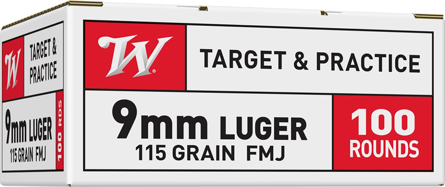 Winchester Ammo USA9MMVP USA Value Pack 9mmLuger 115gr Full Metal Jacket 100 Per Box/10 Case