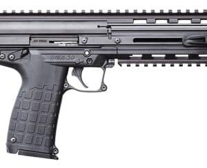 Kel-Tec CMR30BLK CMR 30 Compact 22 WMR 30+1 16.10" Black Steel Threaded Barrel, Black Aluminum w/Picatinny Rail Receiver, Black Collapsible Stock, Black Polymer Grip Ambidextrous