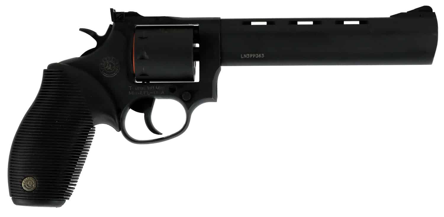 Taurus 2-992061 992 Tracker 22 LR, 22 WMR 9rd 6.50" Overall Matte Black Oxide Finish Steel with Black Ribber Grip
