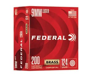 FED CHAMP 9MM 124GR FMJ 200/1000