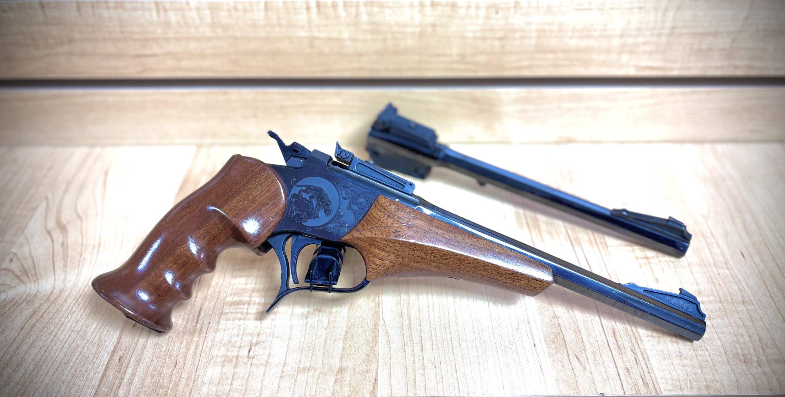 THOMPSON CONTENDER PISTOL, 2 BARRELS - Image 2