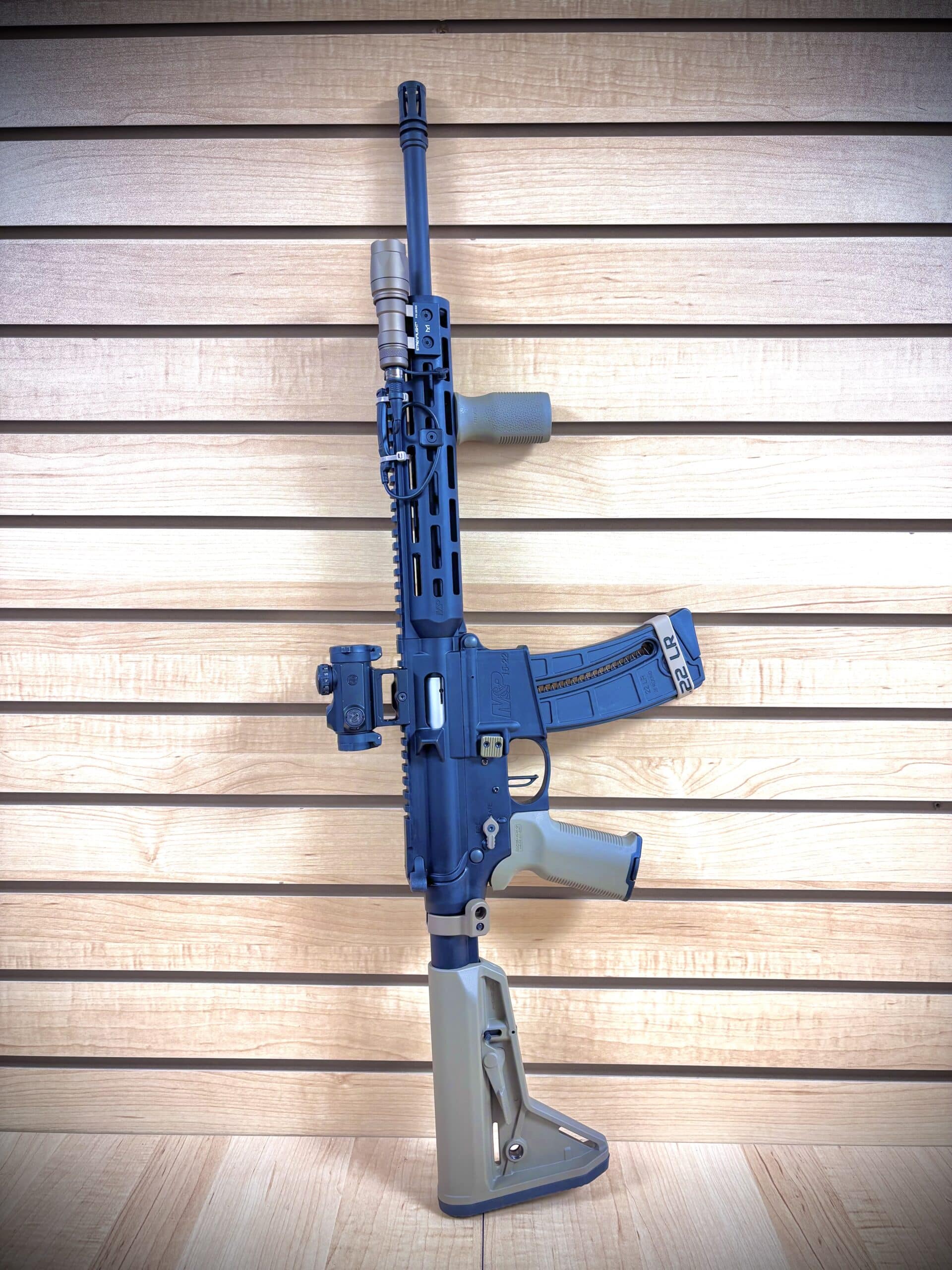 SMITH & WESSON M&P 15-22 LOTS OF UPGRADES!!!