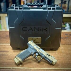 LIKE NEW CONDITION CANIK TTI WITH BOX AND ACCESSORIES